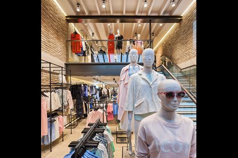 Warehouse flagship Ox St interior panorama
